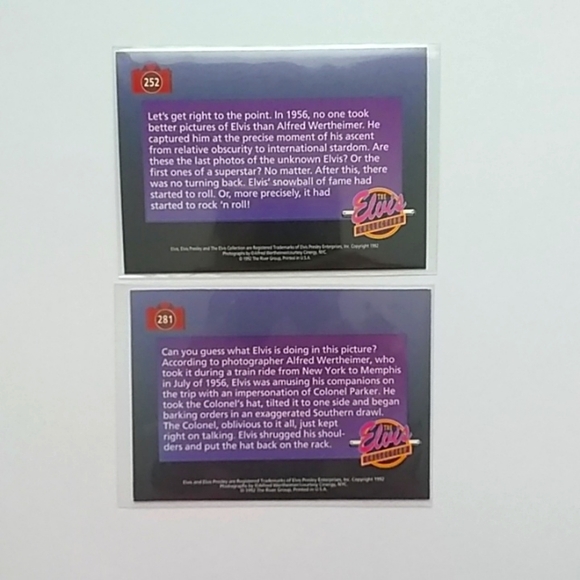 Elvis Presley Vintage Trading Cards 1992 (10) - Picture 6 of 10